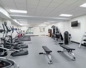 Fitness center at Hampton Inn Philadelphia Center City - Convention Center.