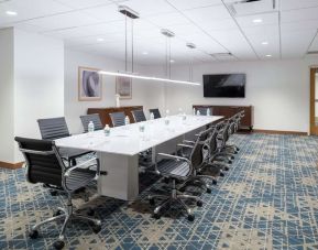 Professional meeting room at Hampton Inn Philadelphia Center City - Convention Center.