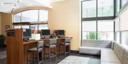 Business center available at Hampton Inn Philadelphia Center City - Convention Center.