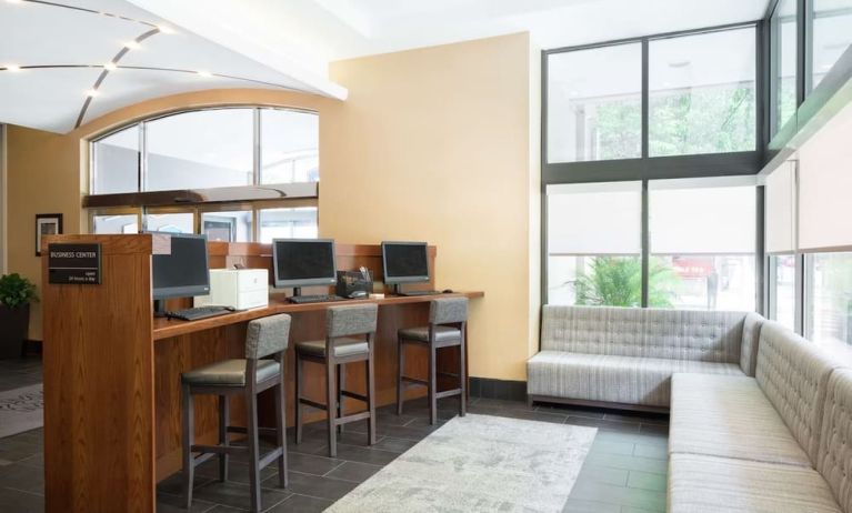 Business center available at Hampton Inn Philadelphia Center City - Convention Center.