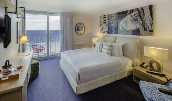 Day use room with a view of the ocean at Plunge Beach Resort.