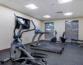 Fitness center at Comfort Inn & Suites Mankato.