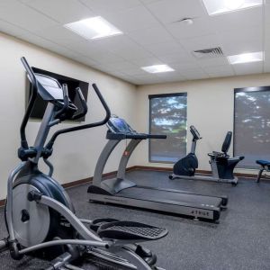 Fitness center at Comfort Inn & Suites Mankato.