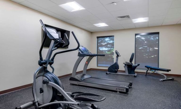 Fitness center at Comfort Inn & Suites Mankato.