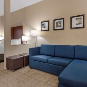 Day use room with living area at Comfort Inn & Suites Mankato.