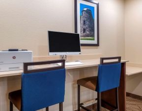 Business center at Comfort Inn & Suites Mankato.