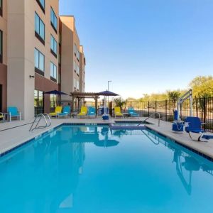 Refreshing outdoor pool at Best Western Plus Executive Residency Phoenix North Happy Valley.