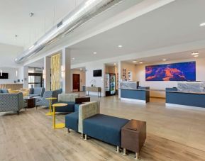 Lobby and coworking lounge at Best Western Plus Executive Residency Phoenix North Happy Valley.