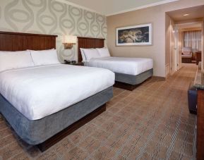 Day use twin room at Embassy Suites By Hilton San Diego-La Jolla.