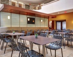 Hotel restaurant at Embassy Suites By Hilton San Diego-La Jolla.