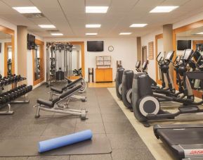 Fitness center at DoubleTree By Hilton Orlando Downtown.
