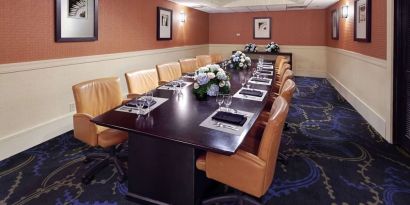 Meeting room at DoubleTree By Hilton Orlando Downtown.
