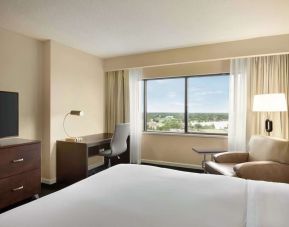 Day use room with work desk at DoubleTree By Hilton Orlando Downtown.
