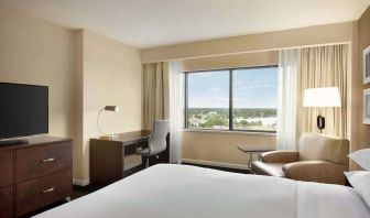 Day use room with work desk at DoubleTree By Hilton Orlando Downtown.
