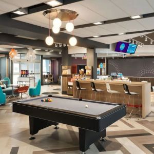 Billiards table available in the lobby of Tru By Hilton Milwaukee Brookfield.