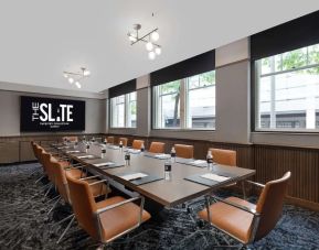 Professional meeting room at The Slate Denver, Tapestry Collection By Hilton.