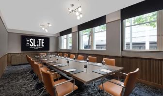 Professional meeting room at The Slate Denver, Tapestry Collection By Hilton.