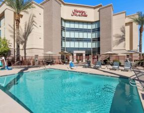 Refreshing outdoor pool at Hampton Inn & Suites Phoenix/Gilbert.