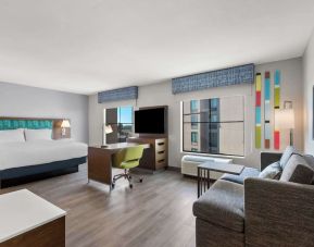 Day use room with living area at Hampton Inn & Suites Phoenix/Gilbert.