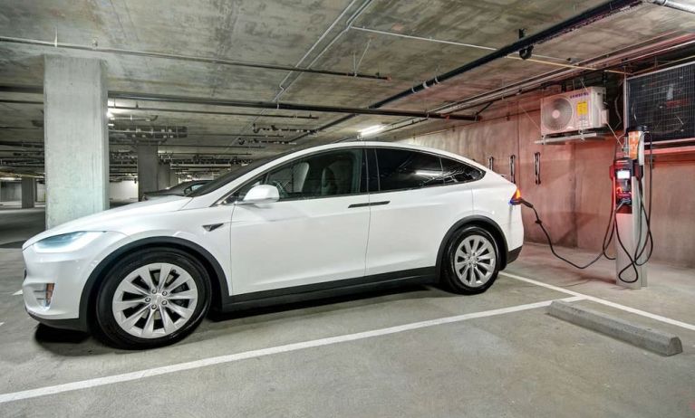 Electric vehicle charging station available at Hampton Inn & Suites Sunnyvale Silicon Valley.