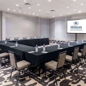 Meeting room at Hilton Dallas Lincoln Centre.