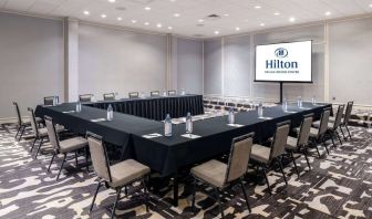 Meeting room at Hilton Dallas Lincoln Centre.