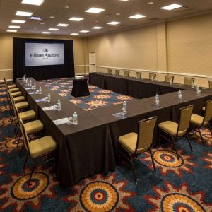 Meeting room at Hilton Anatole.