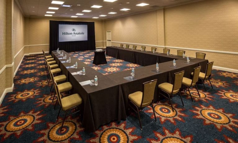 Meeting room at Hilton Anatole.