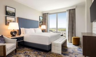 Day use room at Hilton BNA Nashville Airport Terminal.
