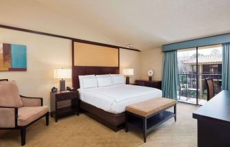 Day use room with balcony at DoubleTree By Hilton Orlando At SeaWorld.
