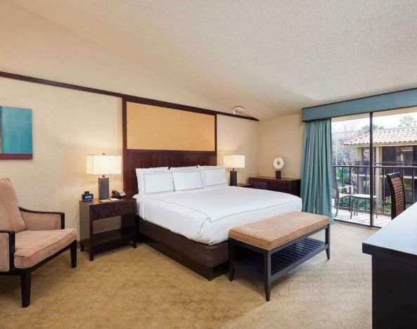 Day use room with balcony at DoubleTree By Hilton Orlando At SeaWorld.
