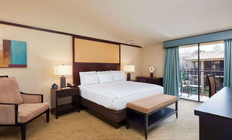 Day use room with balcony at DoubleTree By Hilton Orlando At SeaWorld.
