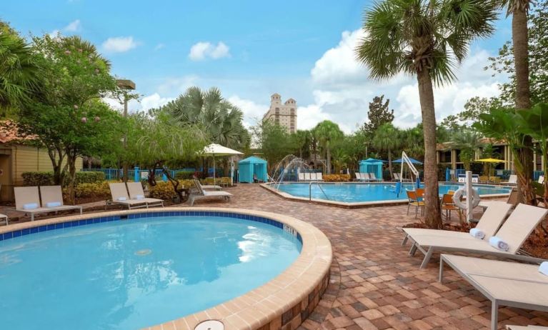 Children's pool available at DoubleTree By Hilton Orlando At SeaWorld.