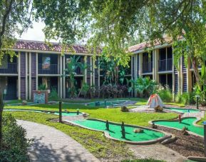 Mini putt-putt course at DoubleTree By Hilton Orlando At SeaWorld.