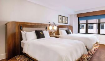 Day use twin room at The Benjamin Royal Sonesta New York.