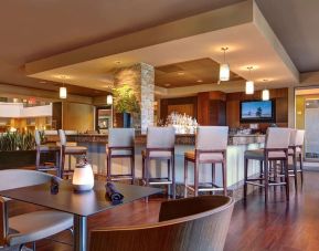 Hotel bar at Embassy Suites By Hilton San Diego-La Jolla.