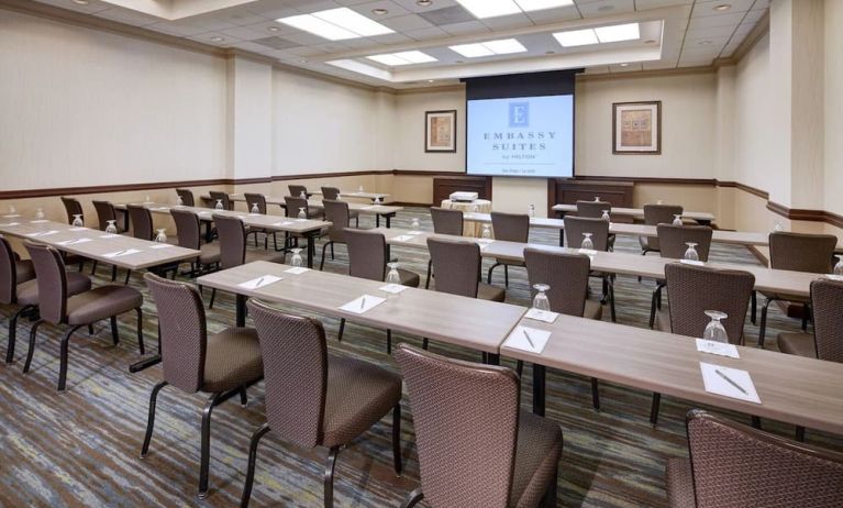 Meeting room at Embassy Suites By Hilton San Diego-La Jolla.