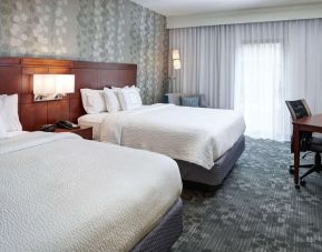 Day use twin room at Sonesta Select Milwaukee Brookfield.