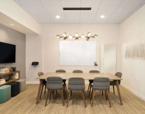 Casual meeting room at Sonesta Milwaukee West Wauwatosa.