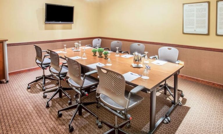 Professional meeting room at Sonesta Milwaukee West Wauwatosa.