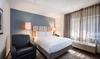 Standard day use room with floor to ceiling window at Sonesta Simply Suites Dallas Las Colinas.