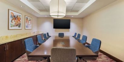 Meeting room at Hilton Garden Inn Washington DC/Georgetown Area.