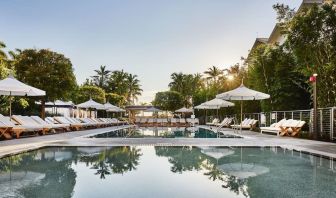 Outdoor pool at Nautilus Sonesta Miami Beach.