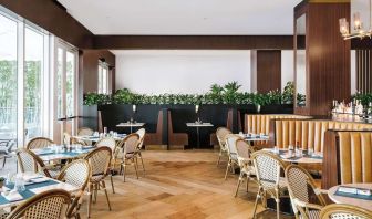 On-site restaurant at Nautilus Sonesta Miami Beach.