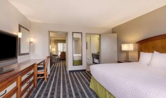 Day use room with living area at Embassy Suites By Hilton San Francisco Airport Waterfront.