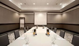 Professional meeting room at Embassy Suites By Hilton San Francisco Airport Waterfront.