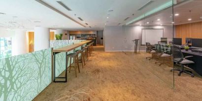 Meeting room suitable for any business occasion at the Hilton Garden Inn Kuala Lumpur Jalan Tuanku Abdul Rahman South.