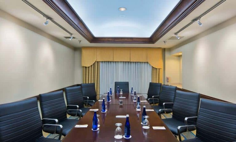 Large conference room with seats for 10-12 people.