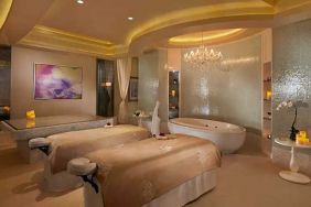 Beautiful and relaxing spa area at the Waldorf Astoria Dubai Palm Jumeirah.