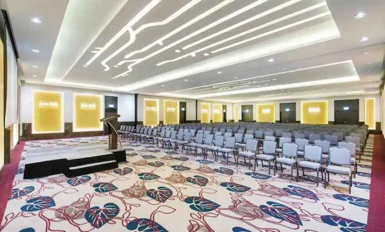 Spacious conference room perfect for every business meeting at the Hilton Ras Al Khaimah Beach Resort.